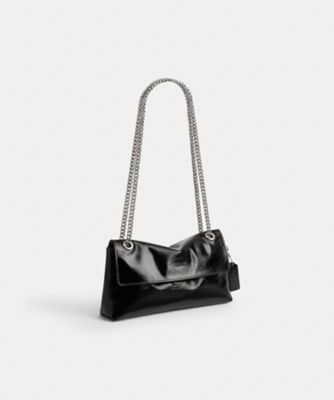 【‼️大幅値下げ交渉可‼️】COACH ショルダーバッグ 黒 レザー チェーン チェルシー ショルダー バッグ 26・チェーン | COACH/コーチ | 三越